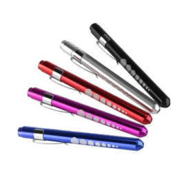 Aluminum Medical Pen Light LED Penlight Doctor Nurse Medical Pen Light Torch